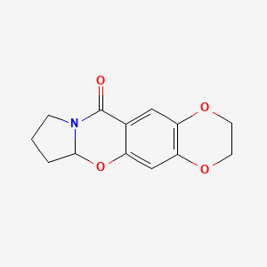 Chemical structure of CX 614