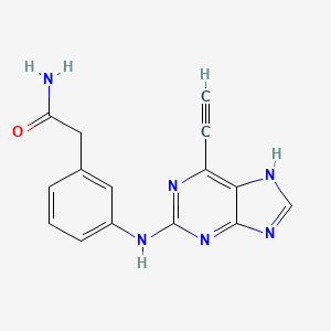 Chemical structure of NCL 00017509