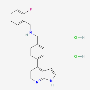 Chemical structure of OXA 06 dihydrochloride