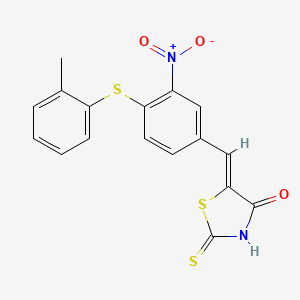 Chemical structure of AM-TS23