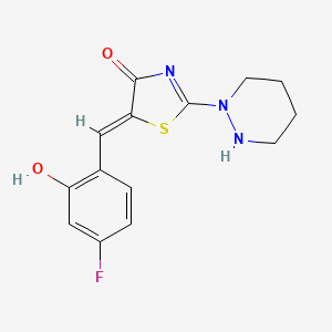Chemical structure of CLP 257