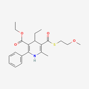 Chemical structure of MRS 1477