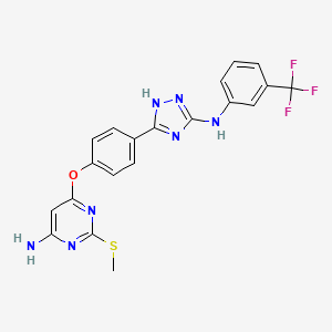 Chemical structure of KG 5
