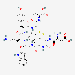 Chemical structure of Urantide