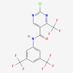 Chemical structure of SP 100030