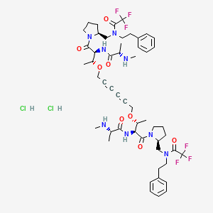 Chemical structure of AEG 40730 dihydrochloride