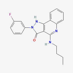 Chemical structure of PQ 69