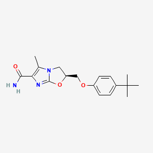 Chemical structure of TASP 0433864