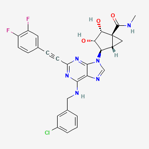 Chemical structure of MRS 5698
