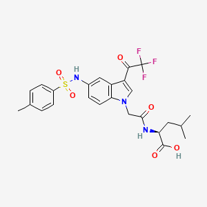 Chemical structure of NTRC 824