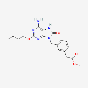 Chemical structure of SM 324405