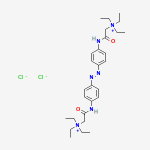 Chemical structure of QAQ dichloride