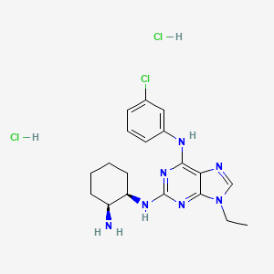 Chemical structure of CGP 74514 dihydrochloride