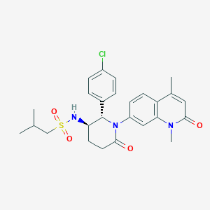 Chemical structure of ent-LP 99
