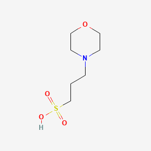Chemical structure of MOPS