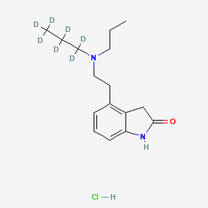 Chemical structure of Ropinirole - d7
