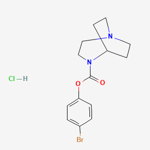 Chemical structure of SSR 180711 hydrochloride