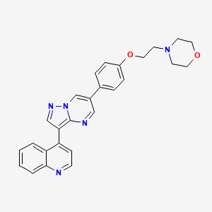 Chemical structure of DMH2