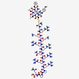 Chemical structure of TAT-cyclo-CLLFVY