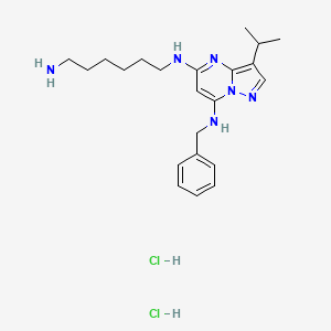 Chemical structure of BS 181 dihydrochloride