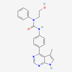 Chemical structure of SR 7826