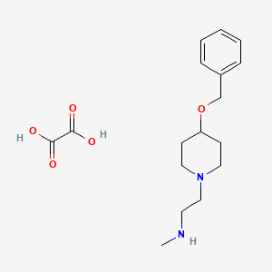 Chemical structure of MS049 oxalate salt