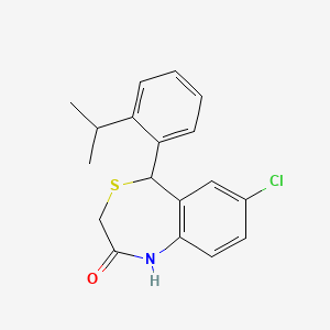 Chemical structure of ITH 12575