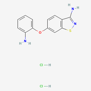 Chemical structure of M62812