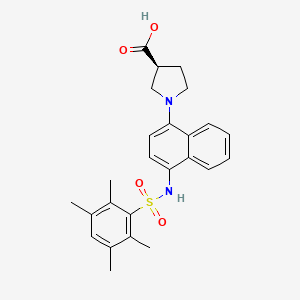 Chemical structure of RA 839