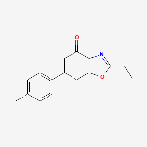 Chemical structure of (+/-)-ADX 71743