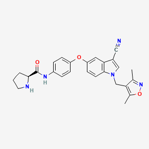 Chemical structure of AZ PFKFB3 67
