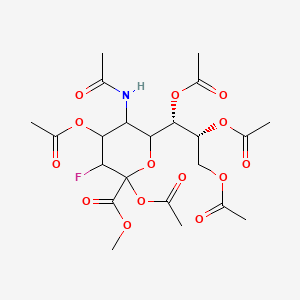 Chemical structure of P-3FAX-Neu5Ac