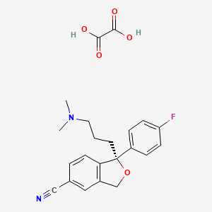 Chemical structure of (R)-Citalopram oxalate