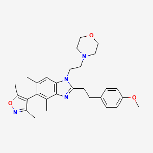 Chemical structure of ISOX INACT