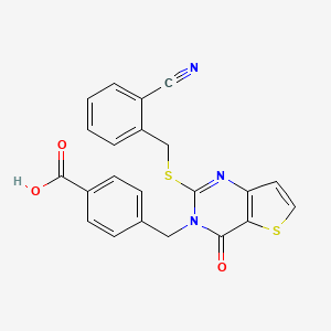 Chemical structure of SPL 334