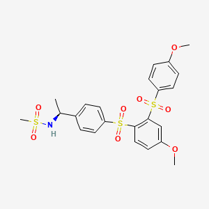 Chemical structure of SCH 336