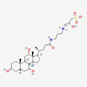 Chemical structure of CHAPSO