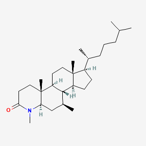 Chemical structure of MK 386