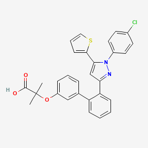 Chemical structure of HM 50316