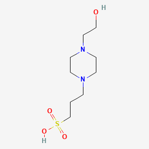 Chemical structure of HEPPS