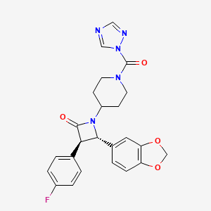 Chemical structure of NF 1819