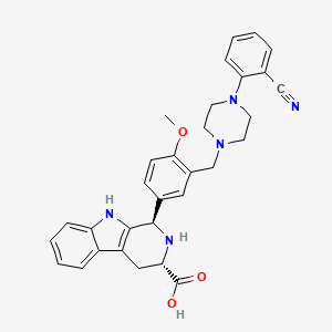 Chemical structure of Ned K
