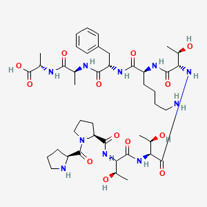 Chemical structure of Acein