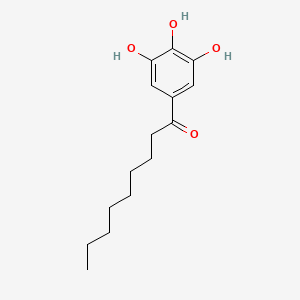 Chemical structure of THPN