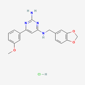 Chemical structure of AMBMP hydrochloride
