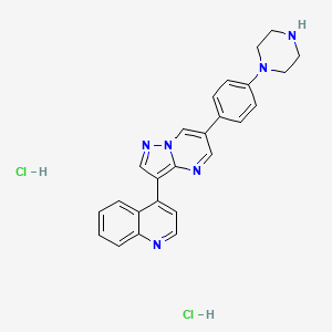 Chemical structure of LDN 193189 dihydrochloride