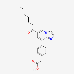 Chemical structure of SPT Imidazopyridine 1
