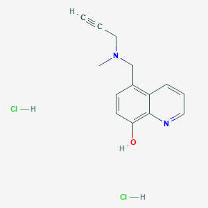 Chemical structure of M 30 dihydrochloride
