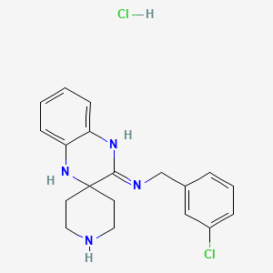 Chemical structure of Liproxstatin-1 hydrochloride