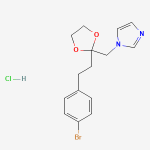 Chemical structure of OB 24 hydrochloride